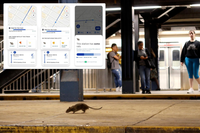 L'app Transit mostra ai newyorkesi quanto siano infestate le stazioni della metropolitana