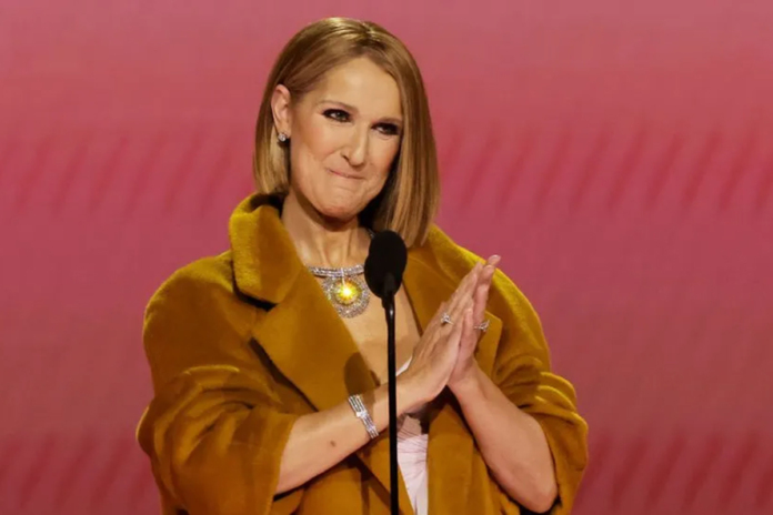 Celine Dion ha fatto un'apparizione a sorpresa ai Grammy