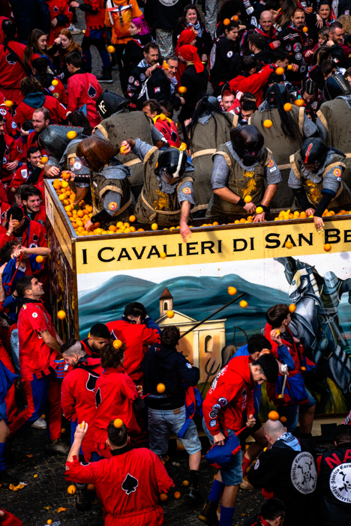 Carnevale di Ivrea 2024 - Photo by Joey Shaw