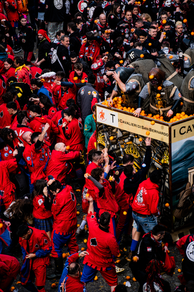 Carnevale di Ivrea 2024 - Photo by Joey Shaw