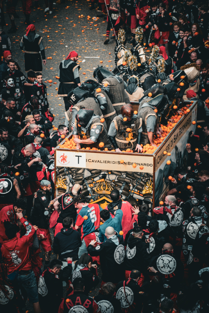 Carnevale di Ivrea 2024 - Photo by Joey Shaw