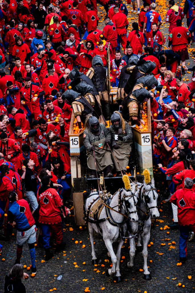 Carnevale di Ivrea 2024 - Photo by Joey Shaw