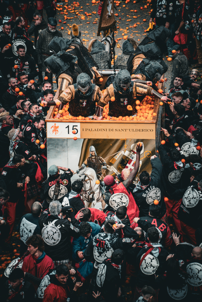 Carnevale di Ivrea 2024 - Photo by Joey Shaw