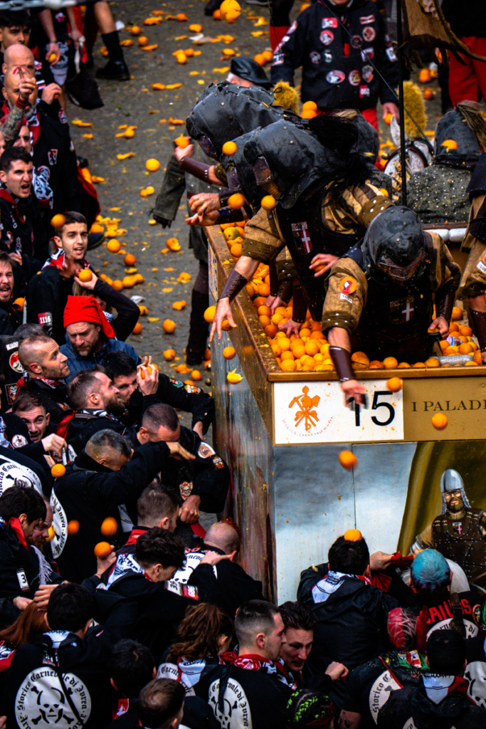 Carnevale di Ivrea 2024 - Photo by Joey Shaw