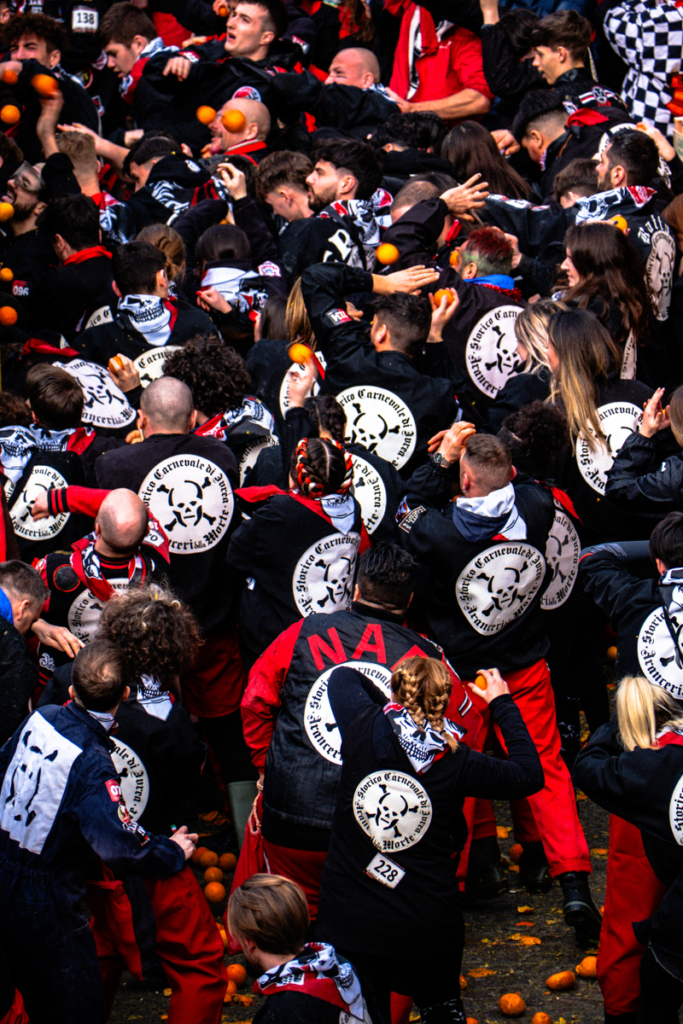 Carnevale di Ivrea 2024 - Photo by Joey Shaw