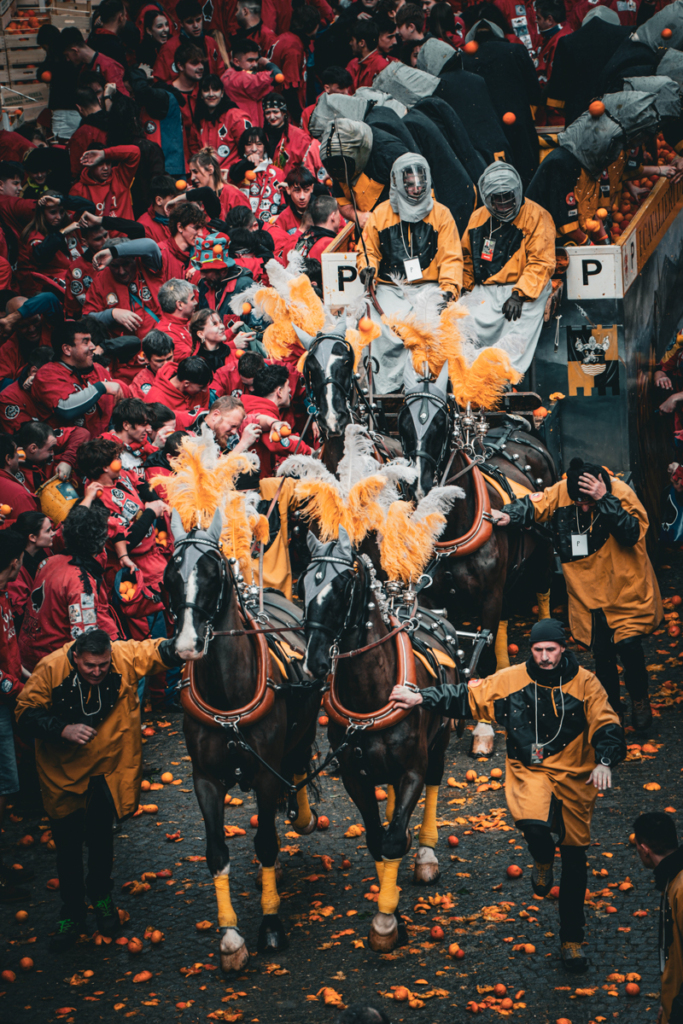 Carnevale di Ivrea 2024 - Photo by Joey Shaw