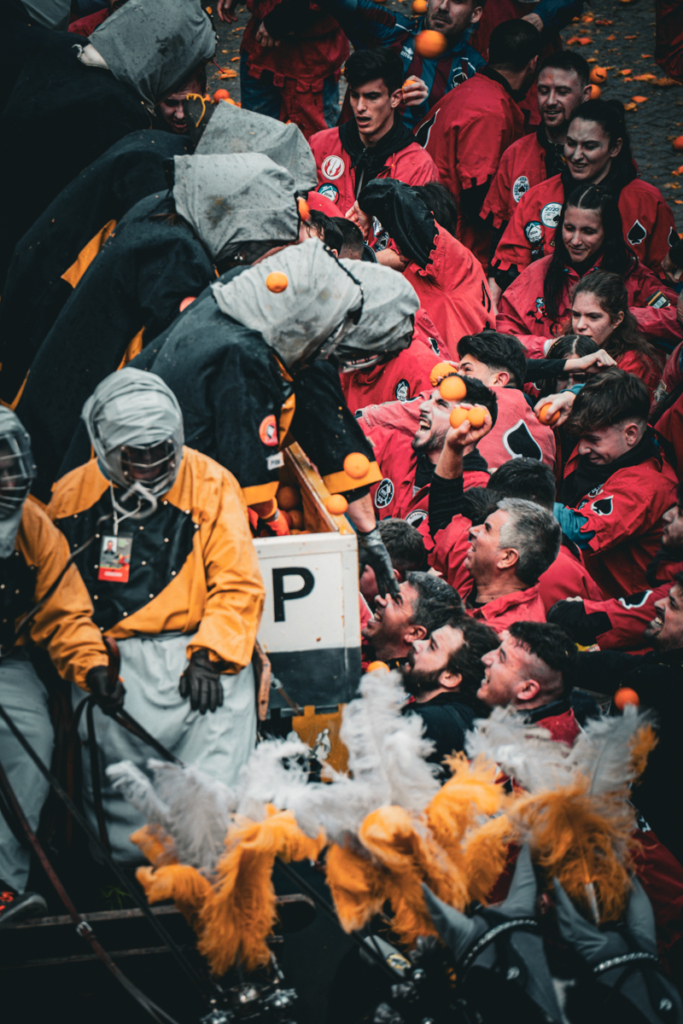 Carnevale di Ivrea 2024 - Photo by Joey Shaw