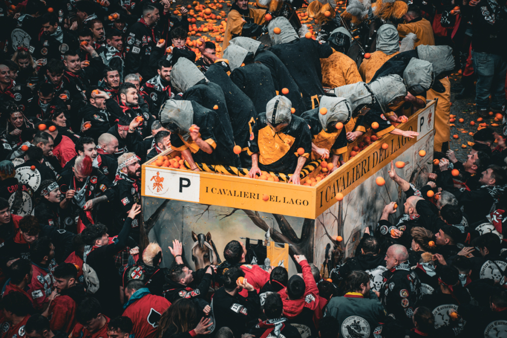 Carnevale di Ivrea 2024 - Photo by Joey Shaw