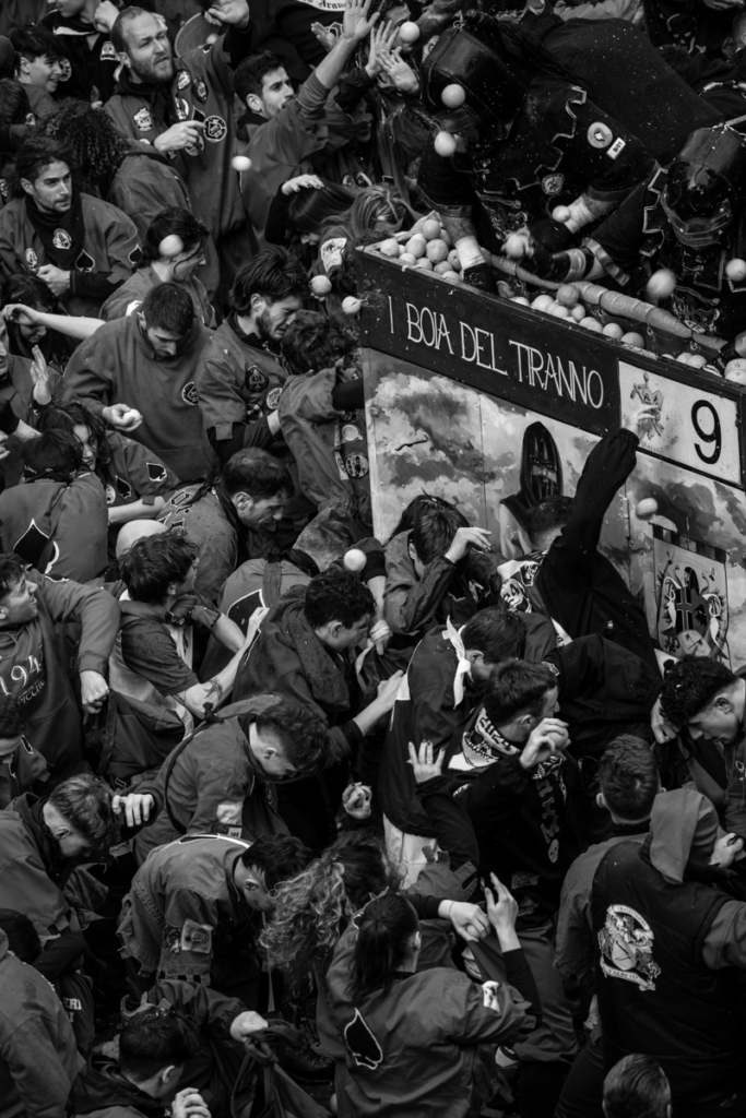 Carnevale di Ivrea 2024 - Photo by Joey Shaw