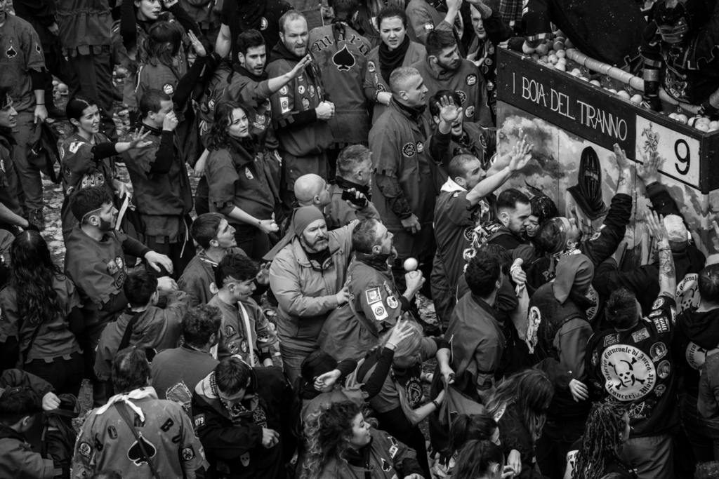 Carnevale di Ivrea 2024 - Photo by Joey Shaw