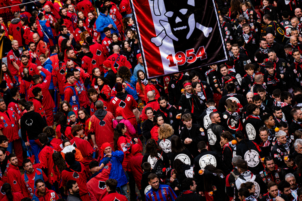 Carnevale di Ivrea 2024 - Photo by Joey Shaw