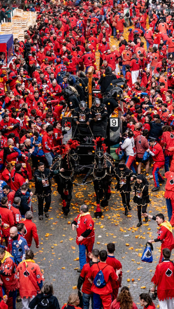 Carnevale di Ivrea 2024 - Photo by Chloe