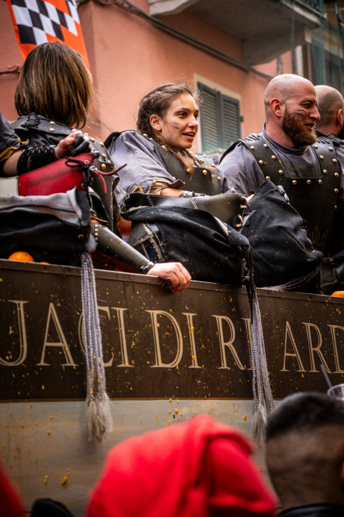 Carnevale di Ivrea 2024 - Photo by Joey Shaw