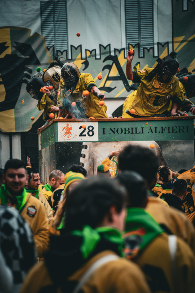 Carnevale di Ivrea 2024 - Photo by Joey Shaw