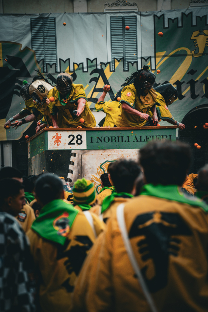 Carnevale di Ivrea 2024 - Photo by Joey Shaw