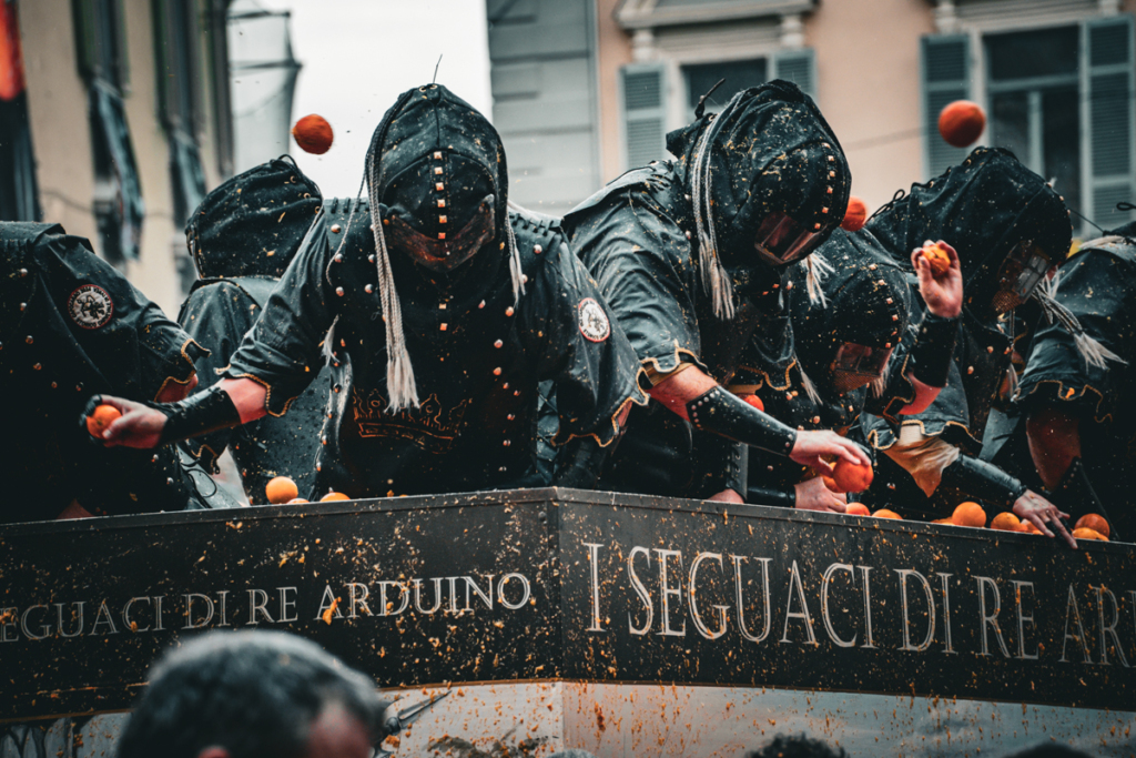 Carnevale di Ivrea 2024 - Photo by Joey Shaw