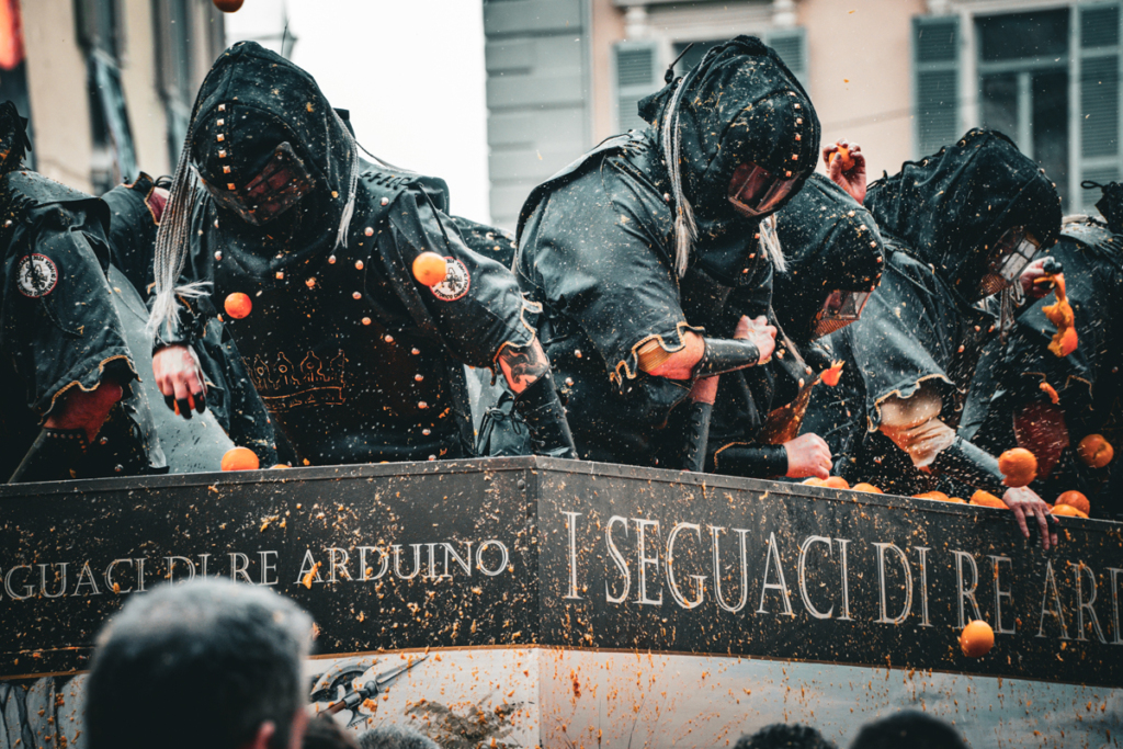 Carnevale di Ivrea 2024 - Photo by Joey Shaw