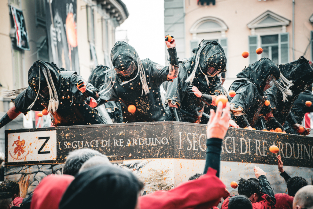 Carnevale di Ivrea 2024 - Photo by Joey Shaw