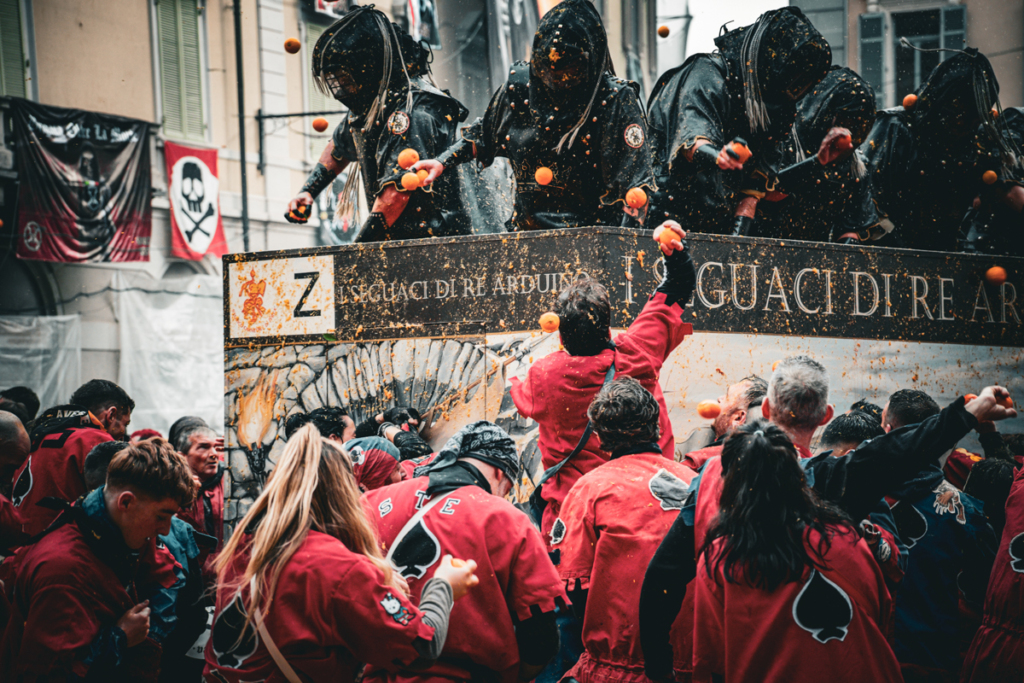 Carnevale di Ivrea 2024 - Photo by Joey Shaw