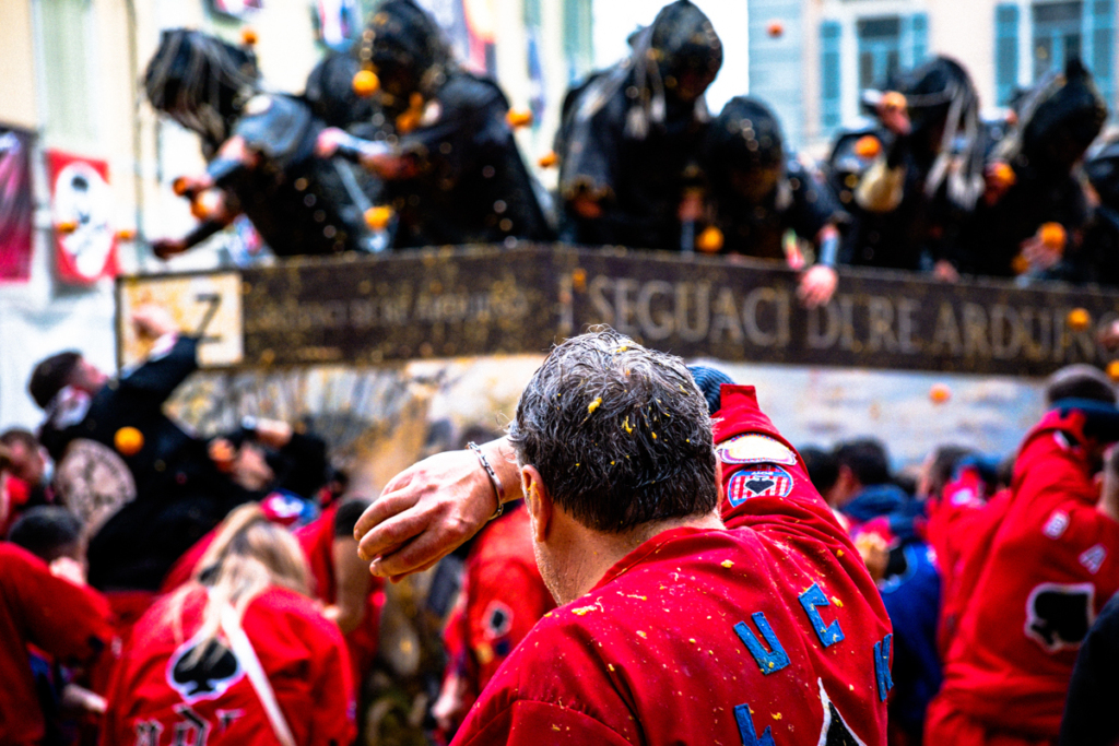 Carnevale di Ivrea 2024 - Photo by Joey Shaw