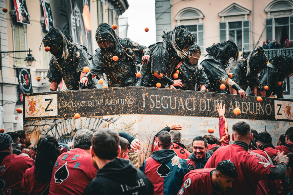 Carnevale di Ivrea 2024 - Photo by Joey Shaw